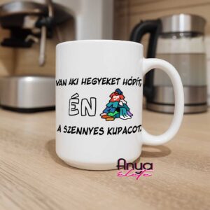 Van aki hegyeket hódít - bögre