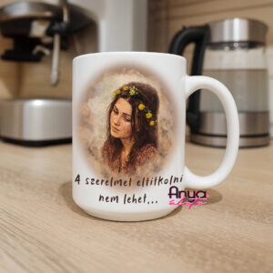 A szerelmet eltitkolni - bögre